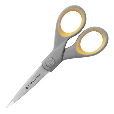 Westcott Universalschere »TITANIUM Super« 13 cm mit Softgrip-Griffen grau