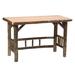 Millwood Pines Hudson Oaks Writing Desk Wood in Brown | 30 H x 50 W x 26 D in | Wayfair 47550624B9634DE2B94FC3CB2FAE62AC