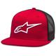 Alpinestars Corp Trucker Cap, noir-rouge