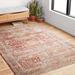 White 43 x 0.25 in Area Rug - Darby Home Co Ochlocknee Oriental Red/Ivory Area Rug Polyester | 43 W x 0.25 D in | Wayfair