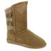 BEARPAW Boshie Wide - Womens 8 Tan Boot W