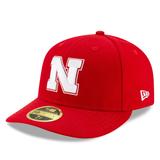 Men's New Era Scarlet Nebraska Huskers Basic Low Profile 59FIFTY Fitted Hat