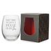The Holiday Aisle® Segovia 21 oz. Stemless Wine Glass Glass | 4.63 H x 3.75 W in | Wayfair 3AD0F55430854A3496A3EB24FEC57AAB