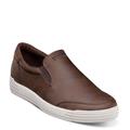 Nunn Bush Kore City Walk Moc Toe Slip-on - Mens 9 Brown Oxford Medium