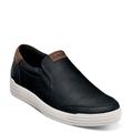 Nunn Bush Kore City Walk Moc Toe Slip-on - Mens 9 Black Oxford Medium