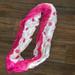 American Eagle Outfitters Accessories | American Eagle Pink Polka Dot Scarf | Color: Pink/White | Size: Os