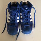 Adidas Shoes | Adidas Pro Model High Top Shoes | Color: Blue/White | Size: 5bb