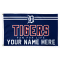 WinCraft Detroit Tigers 3' x 5' One-Sided Deluxe Personalized Flag