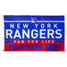 WinCraft New York Rangers 3' x 5' One-Sided Deluxe Personalized Flag