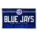 WinCraft Toronto Blue Jays 3' x 5' One-Sided Deluxe Personalized Flag