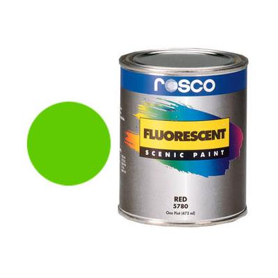 Rosco Fluorescent Paint (Green, Matte, 1 Quart) 150057830032