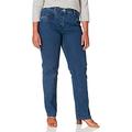 Ulla Popken Women's Stretchjeans Mony N Trouser, Blue (Bleached 92), 45W / 34L