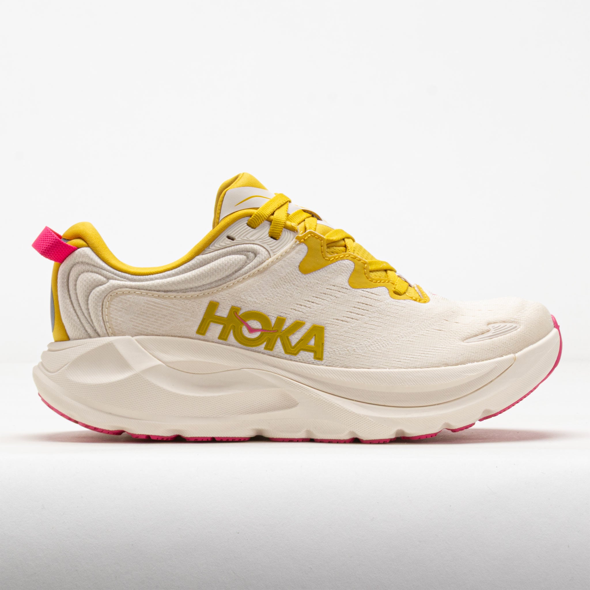 HOKA Gaviota 6 Women's Running Shoes Birch/Yellow Gold - HOKA