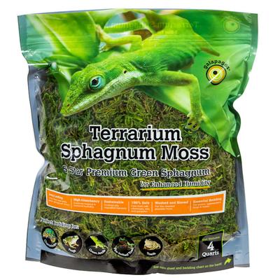 Galapagos Terrarium Sphagnum Moss, 4 Quart