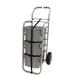 Gratnells Rover All Terrain 3 Compartment Tote Tray Cart w/ Bins Metal in Gray | 46 H x 22 W x 16.8 D in | Wayfair RSET014427