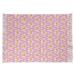 Pink/White 54 x 1 in Area Rug - East Urban Home Mcguigan Koi Fish & Waves Pink/Beige Area Rug Chenille | 54 W x 1 D in | Wayfair