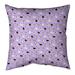 East Urban Home Mcguigan Cat fur Square Pillow Cover & Insert Faux Fur in Indigo | 26 H x 26 W x 2 D in | Wayfair 520E031098304FB1A5524EFB5467220B