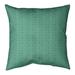 East Urban Home Mcguigan Third Eye Throw Pillow Polyester/Polyfill in Green/Black | 16 H x 16 W x 1.5 D in | Wayfair