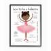 Zoomie Kids Abaas How to Be a Ballerina Diagram Kids Wall Décor Wood in Brown | 14 H x 11 W x 1.5 D in | Wayfair 4CCBA8DB02964E949B0625324A2AB33D