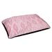 Tucker Murphy Pet™ Byrge Trellis Pattern Dog Bed Pillow Metal in Pink | 7 H x 50 W x 40 D in | Wayfair 549447F512AB45569A724F4FEDF318B2