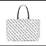 Victoria's Secret Bags | 1pc Victoria’s Secret Small Logo Prints Tote | Color: Black/White | Size: Os