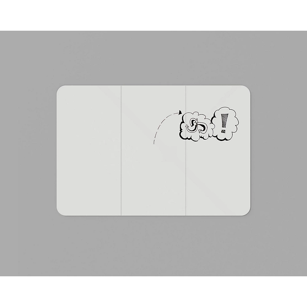 Tableau blanc design XXL VisuWall Chameleon