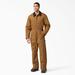 Dickies Men's Big & Tall Duck Insulated Coveralls - Brown Size L (TV239)