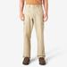 Dickies Men's Loose Fit Cargo Pants - Rinsed Khaki Size 40 30 (23214)