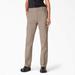 Dickies Women's Flex Original Fit Work Pants - Desert Sand Size 16 (FP774F)