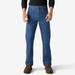 Dickies Men's Flex Active Waist Regular Fit Jeans - Stonewashed Indigo Blue Size 42 30 (DD800)