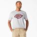 Dickies Men's Short Sleeve Relaxed Fit Graphic T-Shirt - Heather Gray Size XL (WS46A)