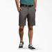 Dickies Men's Slim Fit Work Shorts, 11" - Gravel Gray Size 28 (WR849)