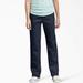 Dickies Girls' Slim Fit Pants, 4-20 - Dark Navy Size 12 (KP5519)