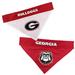 NCAA SEC Reversible Bandana for Dogs, Small/Medium, Georgia Bulldogs, Multi-Color