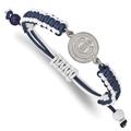 Women's Chicago Cubs Stainless Steel Adjustable Cord Bracelet