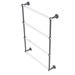Allied Brass Pacific Beach 4 Tier 24.6" Wall Mounted Towel Bar Metal in Gray | 35.2 H x 5 D in | Wayfair PB-28T-24-GYM