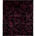 Black/Brown 144 W in Rug - Brayden Studio® One-of-a-Kind Nagle Hand-Knotted Purple 12' x 15' Wool Area Rug Wool | Wayfair