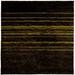 Black/Brown 120 W in Rug - Brayden Studio® One-of-a-Kind Mull Hand-Knotted Brown 10' Square Wool Area Rug Wool | Wayfair