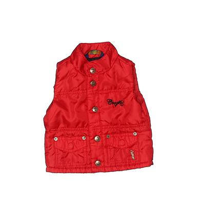 Coogi Vest: Red Jackets & Outerw...