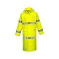 Portwest Sealtex Flame Hi-Vis Coat 50in Yellow 5XL FR44YER5XL