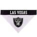 NFL AFC Reversible Bandana For Dogs, Large/X-Large, Las Vegas Raiders, Multi-Color