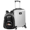 MOJO Silver Denver Broncos 2-Piece Backpack & Carry-On Set