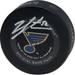 Jordan Binnington St. Louis Blues Autographed Home of the 2020 NHL All-Star Game Official Puck