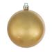 Vickerman 570524 - 4" Copper Gold Candy Ball Christmas Tree Ornament (6 pack) (N591033DCV)