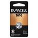 Duracell 10810 - DL1216 3 volt Coin Cell Lithium Battery (DURDL1216BPK04)