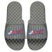 Youth ISlide Gray California Angels Cooperstown Pinstripe Logo Slide Sandals