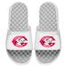 Men's ISlide White Cincinnati Reds Cooperstown Logo Slide Sandals