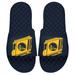 Youth ISlide Navy Golden State Warriors Large Trolley Logo Slide Sandals