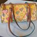 Dooney & Bourke Bags | Dooney & Bourke Mini Heart Scribble Coated Duffle | Color: Orange/Pink | Size: Os
