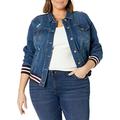 Dollhouse Women's Harmonia Plus Denim Jacket, 3X